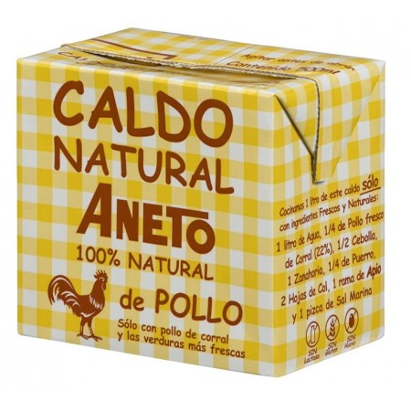 CALDO NATURAL ANETO FRANGO 0,5L