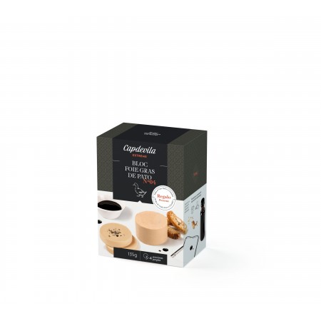 BLOC FOIE GRAS DE PATO 135G + LIRA + REDUÇÃO PEDRO XIMÉNEZ
